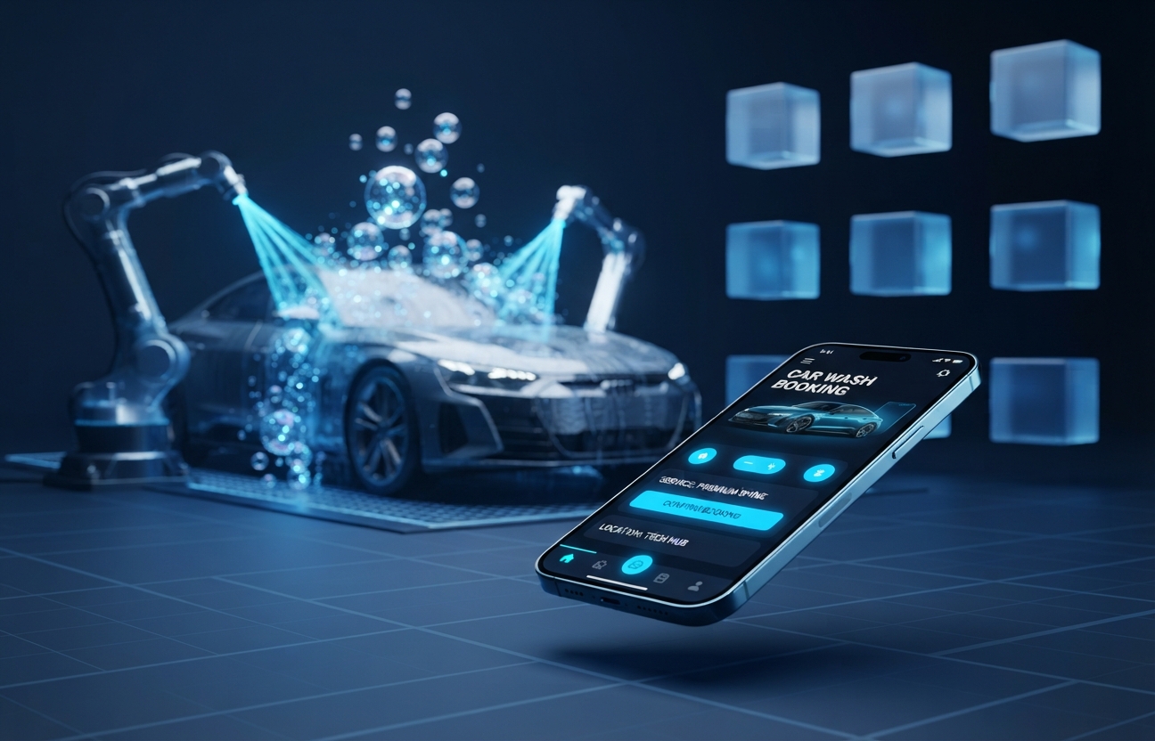 غلاف تطبيق Car Wash